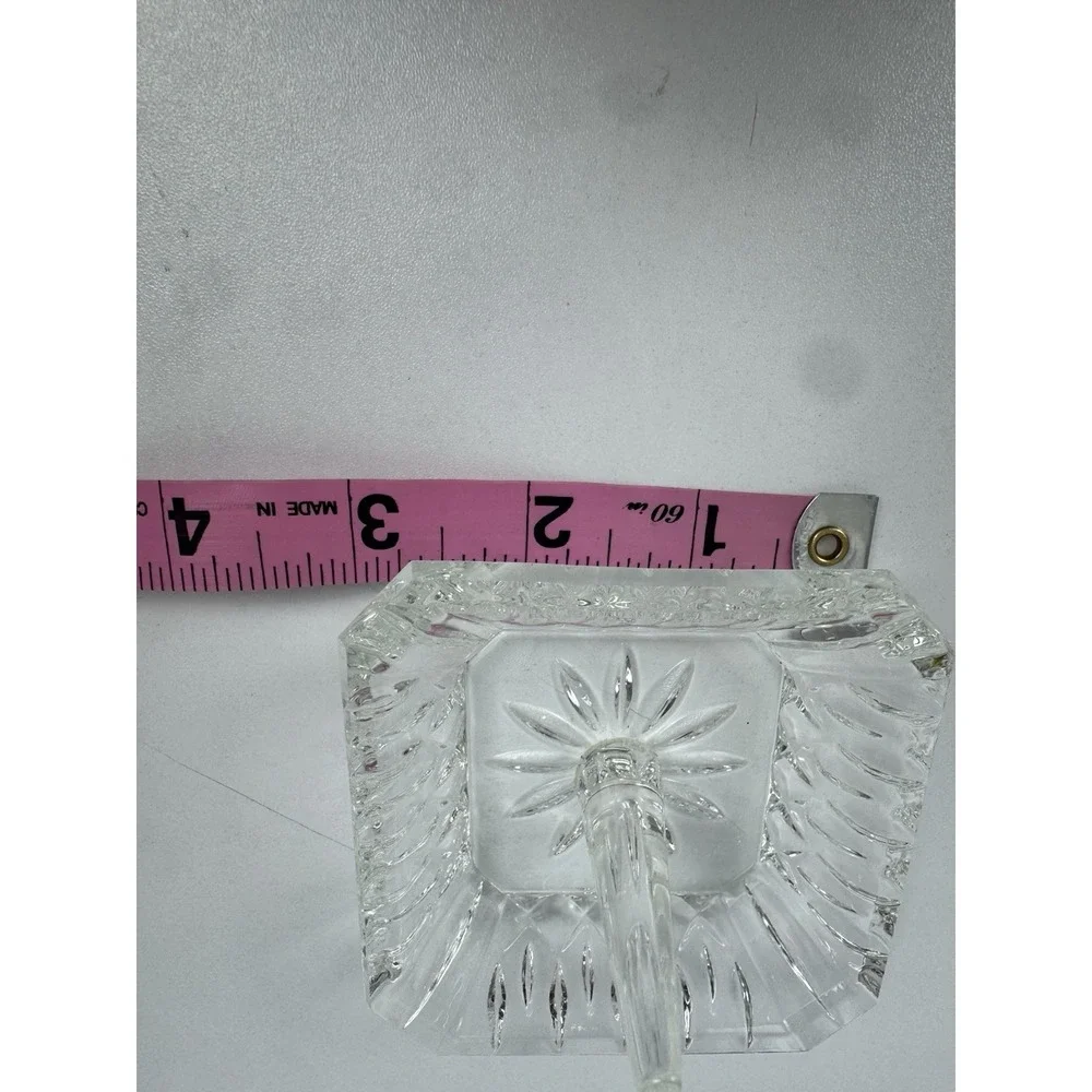 Vtg‎ MCM Crystal Ring Holder Trinket Dish Jewelry Vanity Catchall
